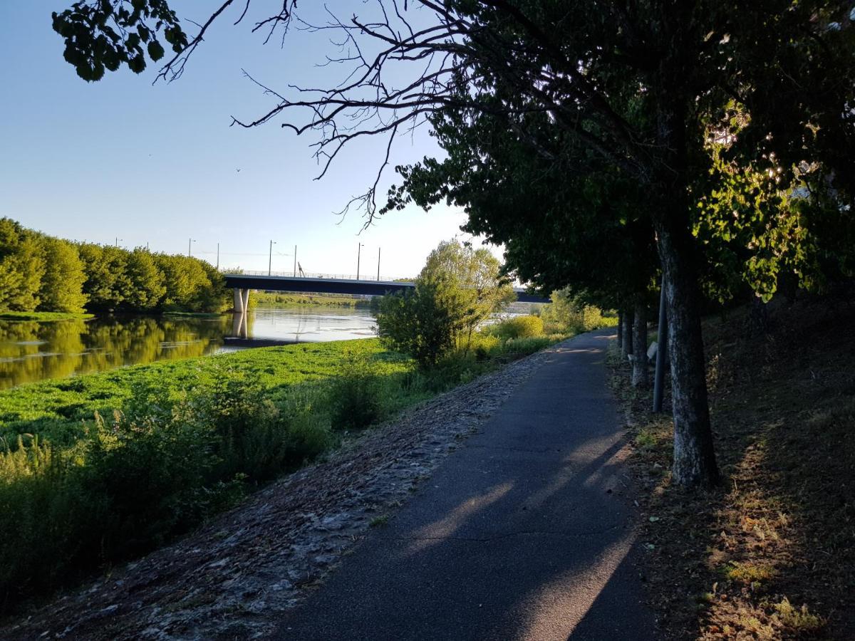T2 Lumineux Vue Sur Cher, 8Mn Gare & Centre Tours Eksteriør bilde